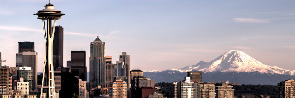 File:Downtown with Mount Rainier in the distance.jpg