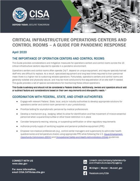File:20 0423 COVID-19 CI Ops Center Control Room Guide.pdf