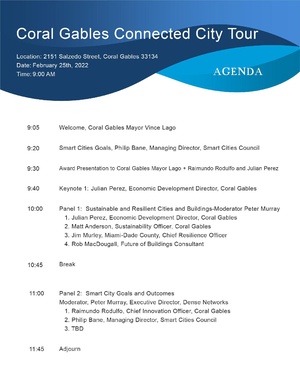 Agenda February 25th