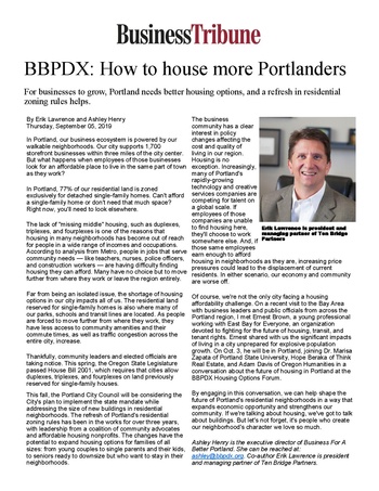 BusinessTribune OpEd Erik Lawrence, Ashley Henry