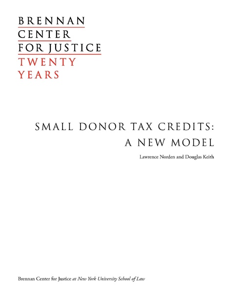 File:Report Small Donor Tax Credit.pdf