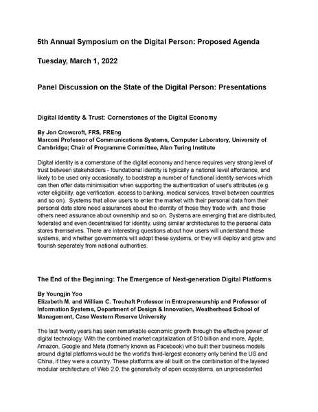 File:5th Symposium on the Digital Person PanelPresentations.pdf