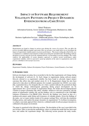 Impact of Software Requirement Volatility Pattern on Project Dynamics.pdf
